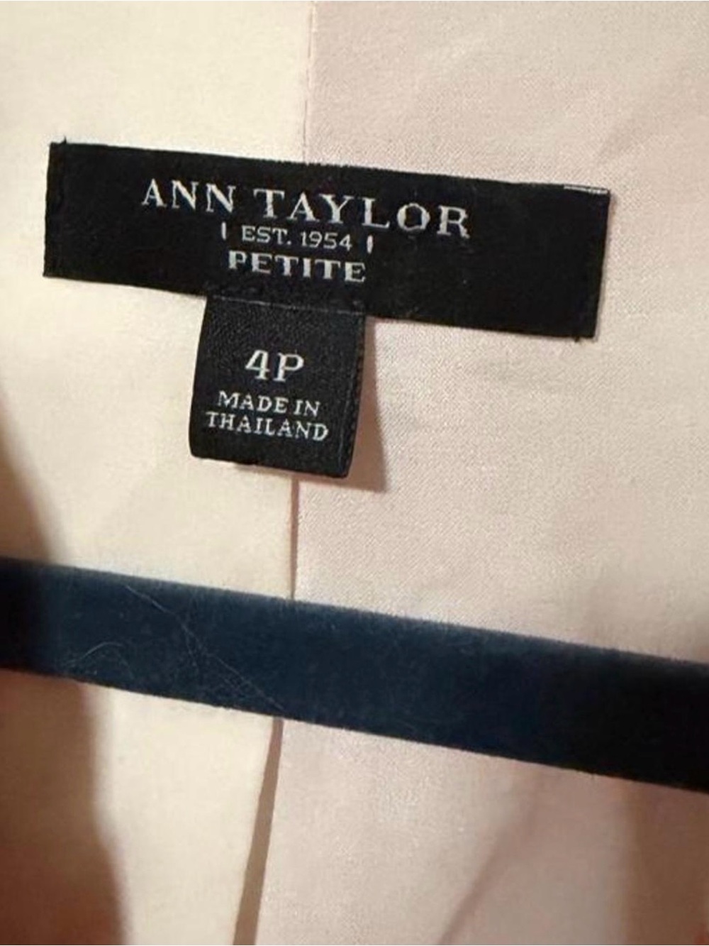 Ann Taylor Orange and White Striped Blazer - Picture 2 of 4